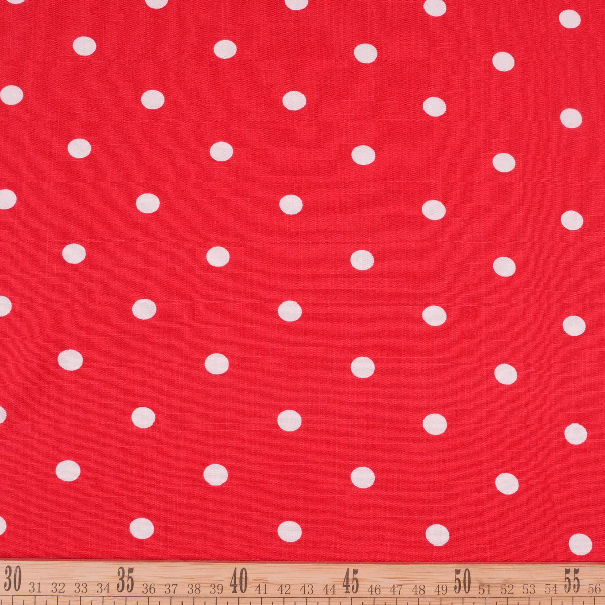 FIBRANA LINO PREMIUM ROJO TANGO MOTAS GRANDES