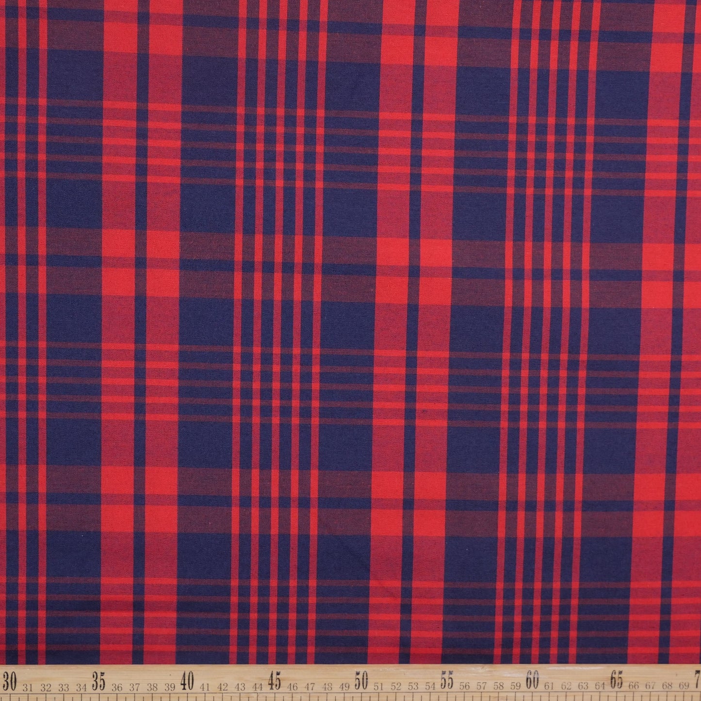 POPLIN CUADRILLE LOLA ROJO CARMESI