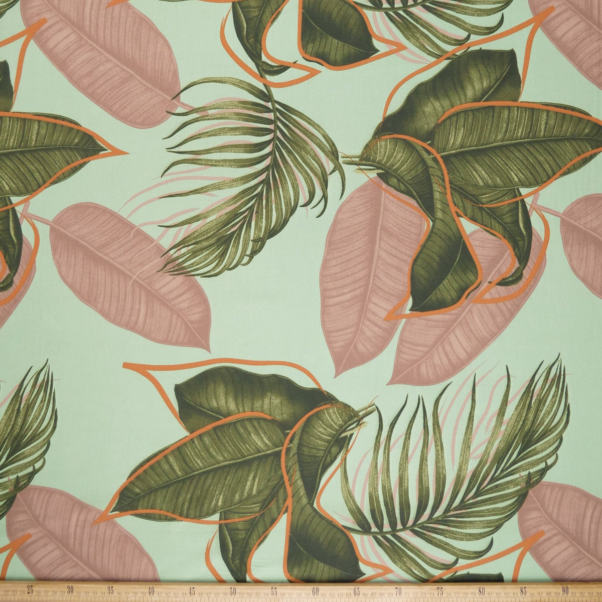 POPELINA RANY ESTAMPADO VERDE AGUA BROOK