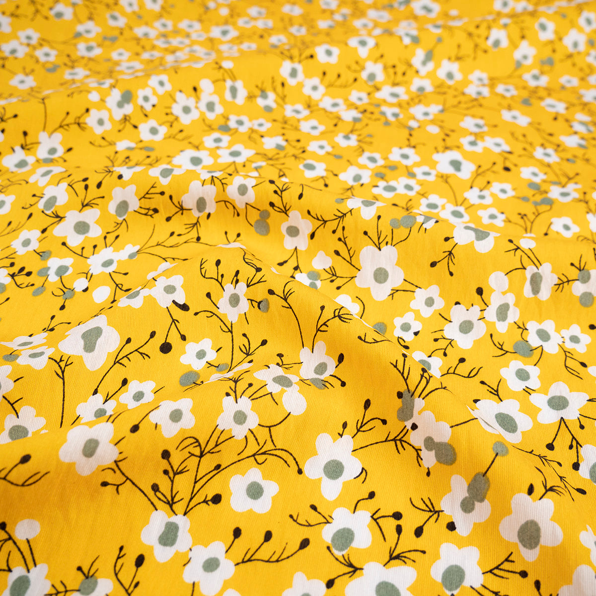 POPELINA RANY ESTAMPADO AMARILLO IMPERIO FLORALE