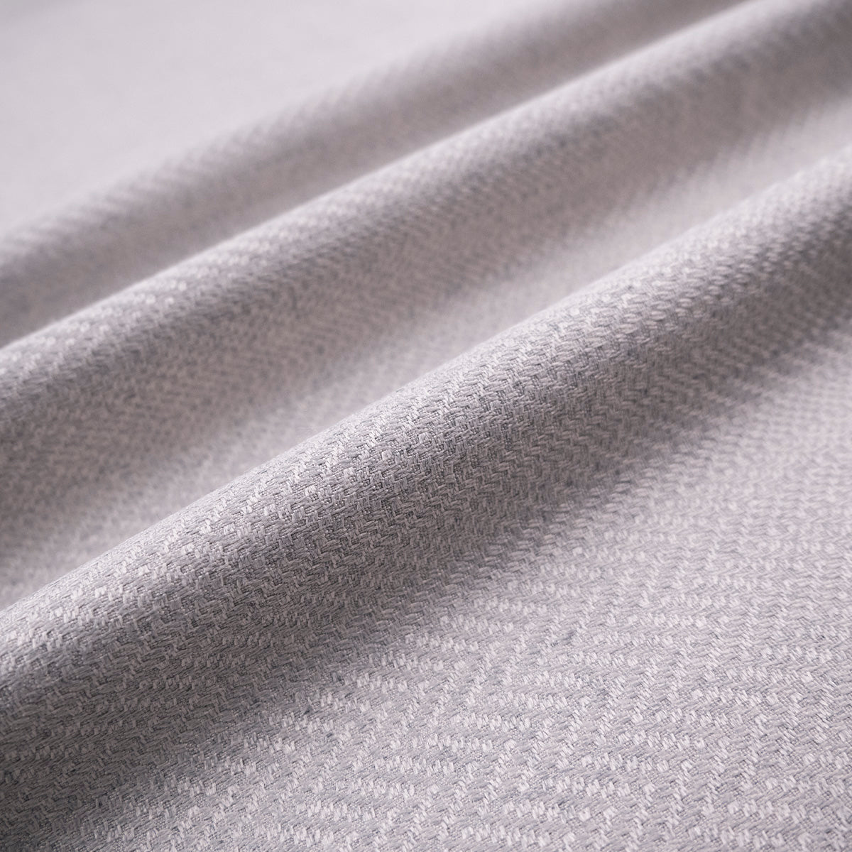 TWILL ESPIGA MELANGE GRIS PLATA