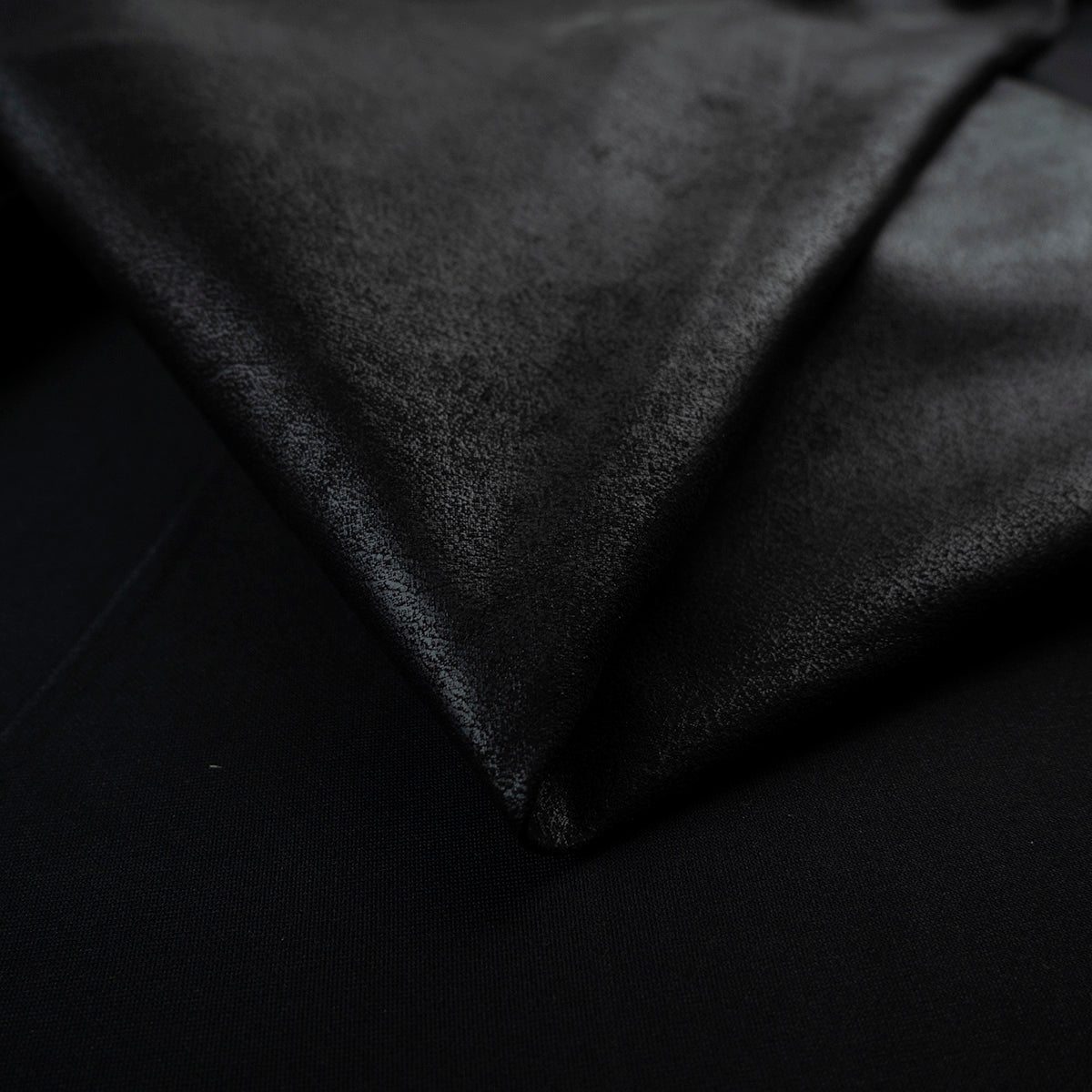 SUEDE SIMIL CUERO NEGRO METEORITO