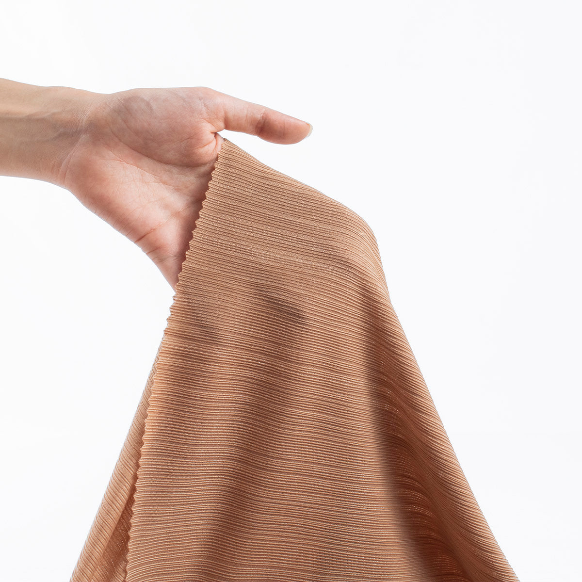 PLISSE TISSU CAMEL PRALINE – Marijoa Tejidos