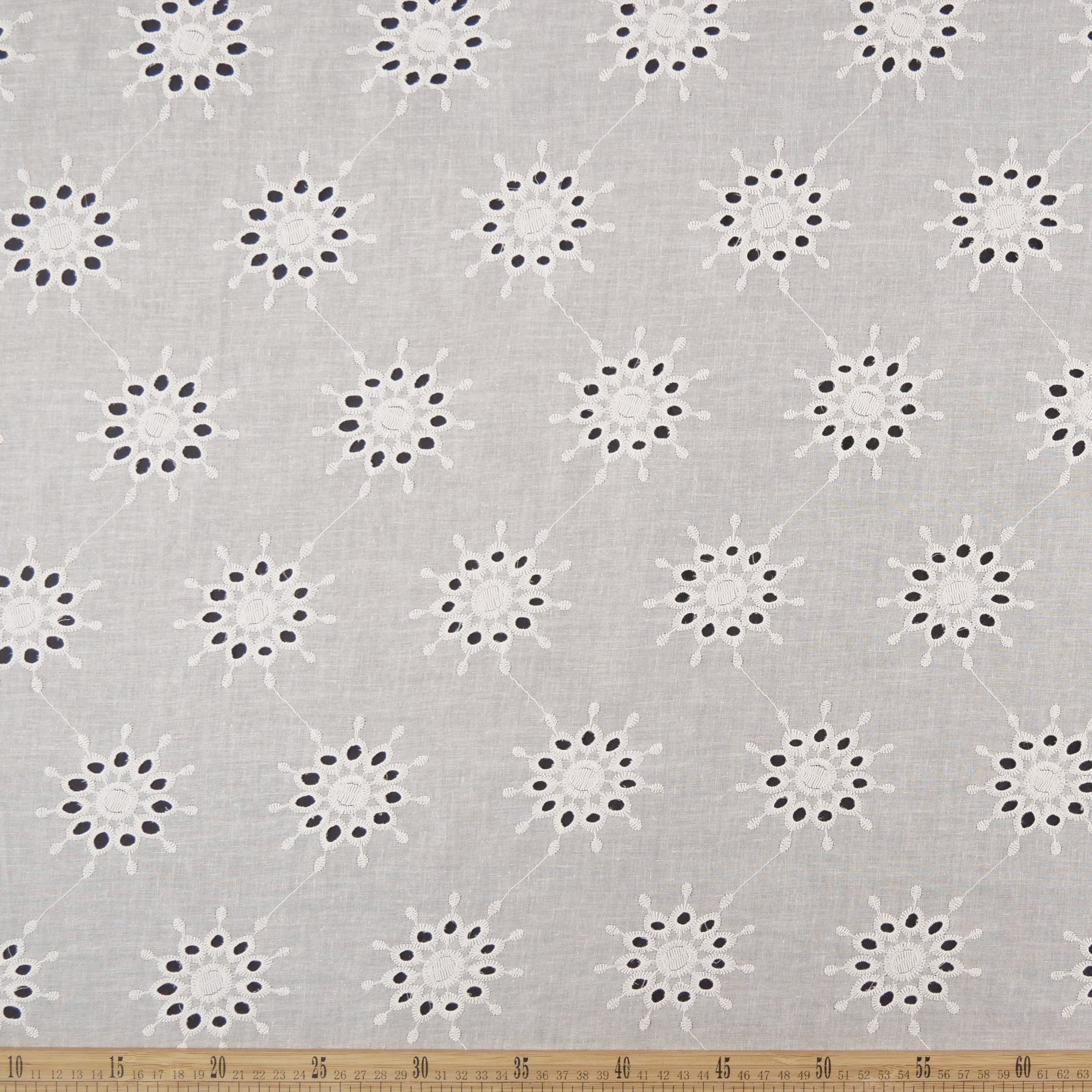 BRODERIE ESPANHOL BLANCO BRILLANTE