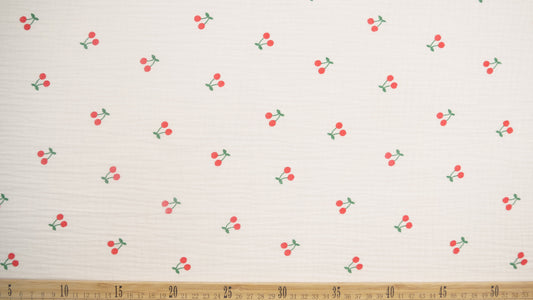 BABY COTTON INFANTIL BLANCO BRILLANTE CEREZA
