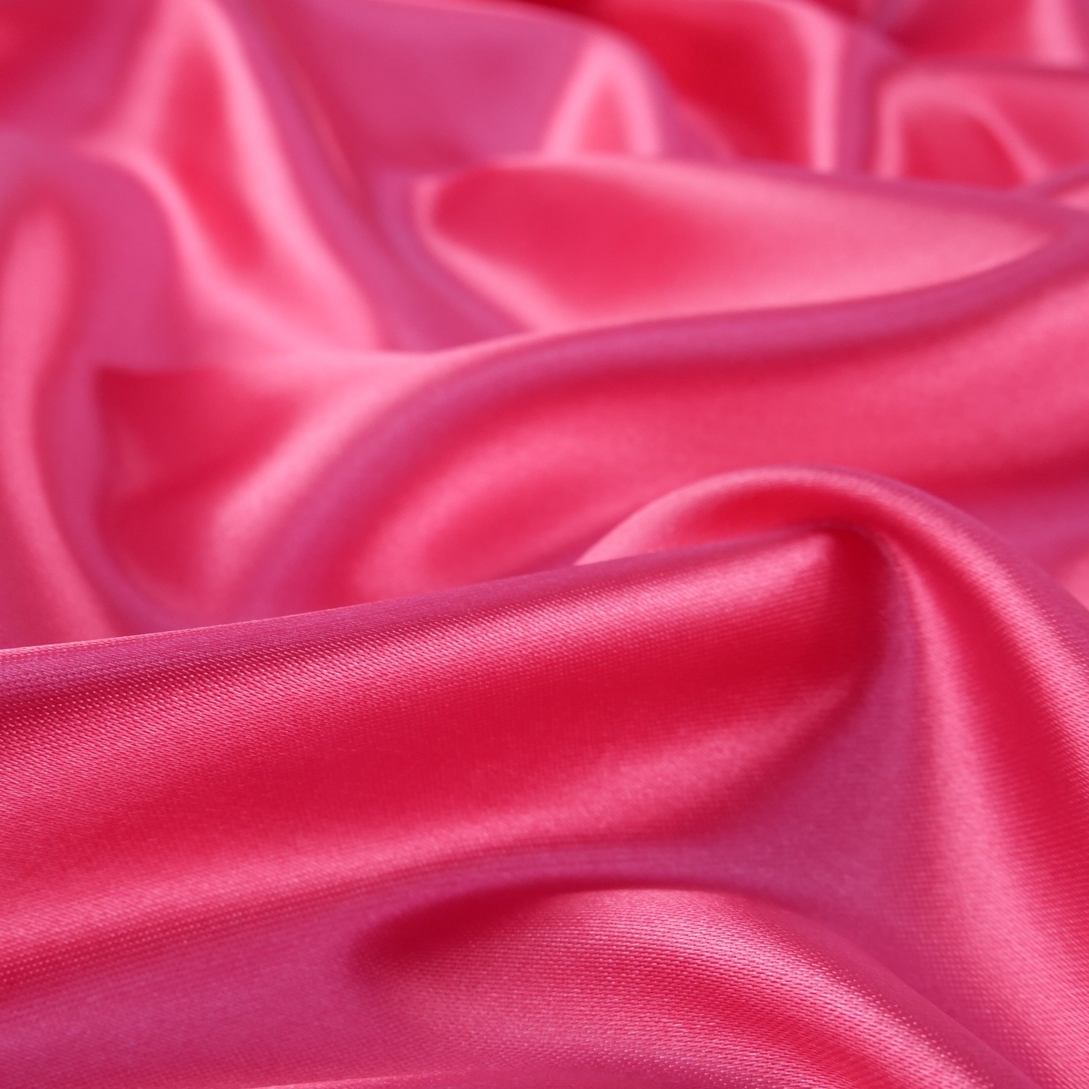 SATEN POLY FUCSIA ROSA FRAMBUESA