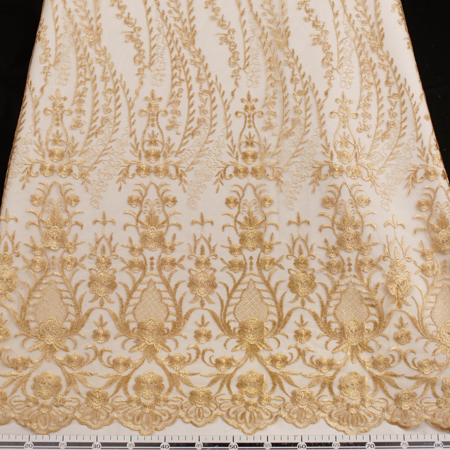 TUL LOLA CAMEL SEMILLAS ARABESCO