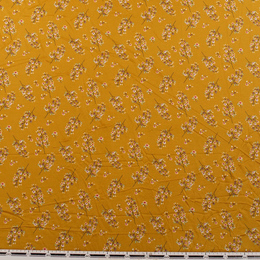 PIEL DE DURAZNO ESTAMPADO AMARILLO MINERAL