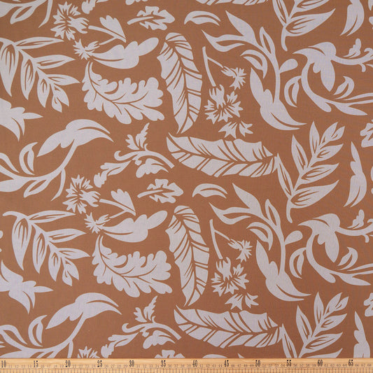 MALLA ESTAMPADA MARRON CARIBOU