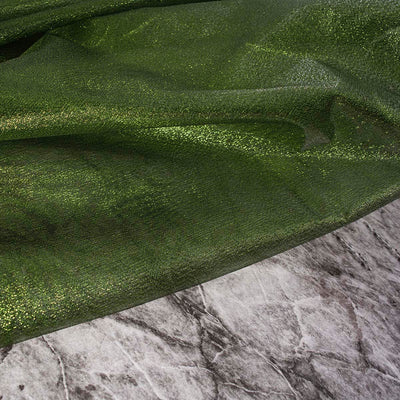 ORGANZA NAVIDAD VERDE FRIJOL