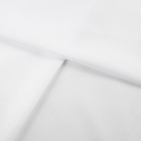 PERCAL LISO BLANCO BRILLANTE