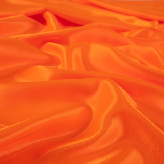 SATEN POLY NARANJA NEON