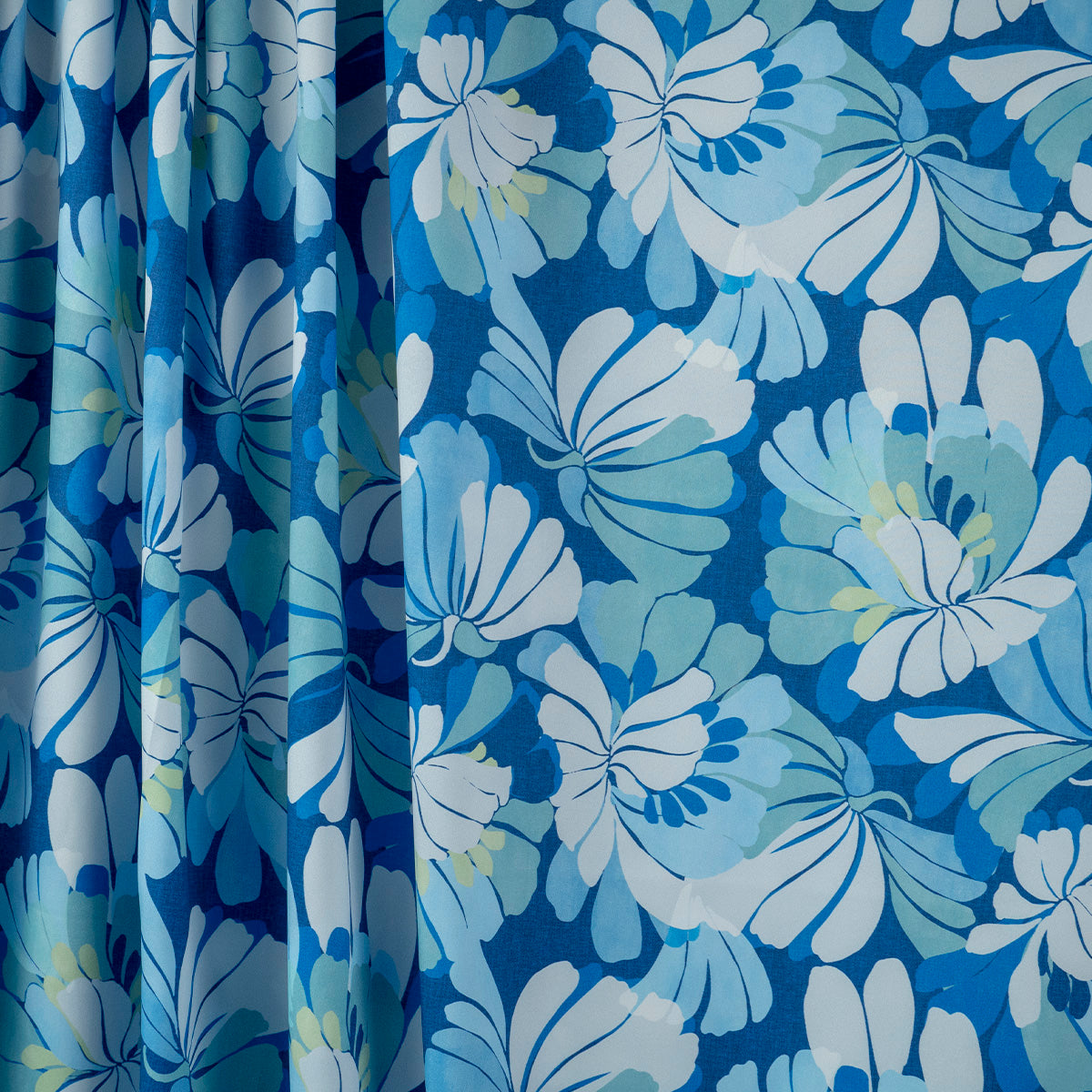 MICRO FOURWAY DIGITAL AZUL COSTAL CON FLORES – Marijoa Tejidos