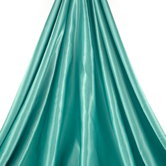 SATEN POLY VERDE TURQUESA