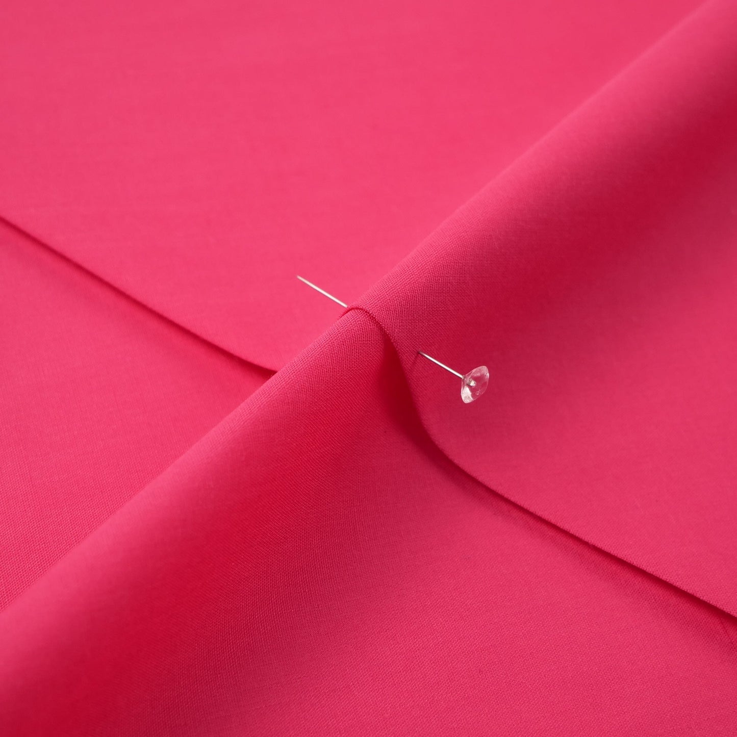 POPLIN LISO FUCSIA ROSA FRAMBUESA