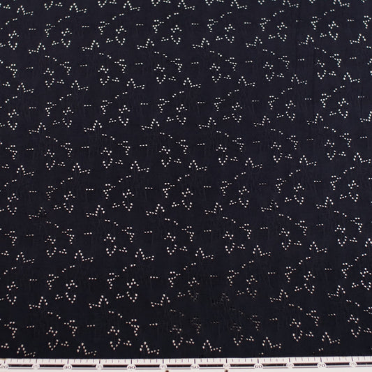 BRODERIE SPANDEX AZUL ECLIPSE