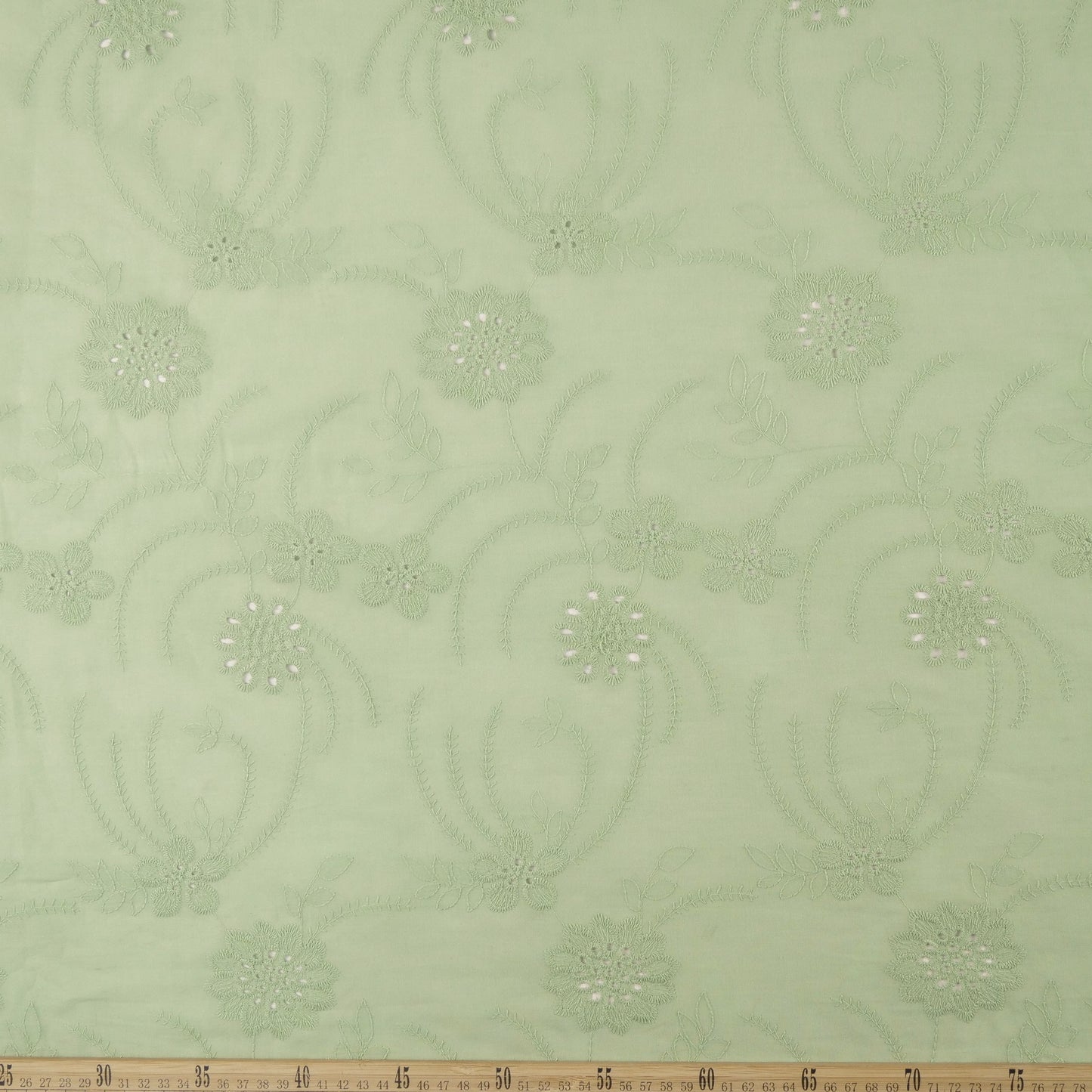 BRODERIE ESPAÑOL VERDE RESEDA