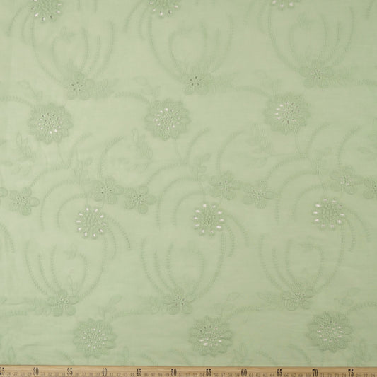 BRODERIE ESPAÑOL VERDE RESEDA