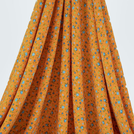 MICRO TWILL ESTAMPADO AMARILLO SPECTRA