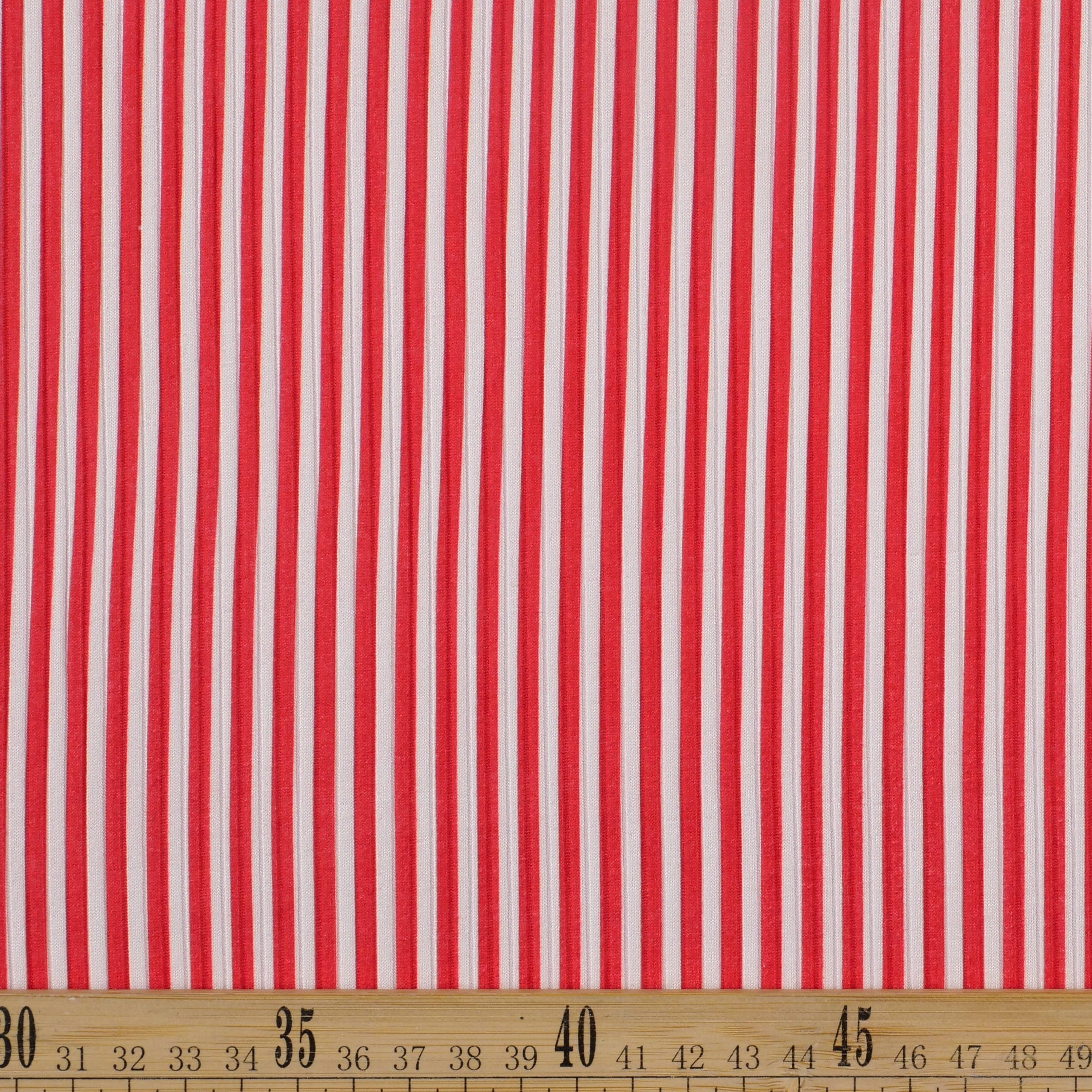 MORLEY ESTAMPADO ROJO CARMESI RAYAS