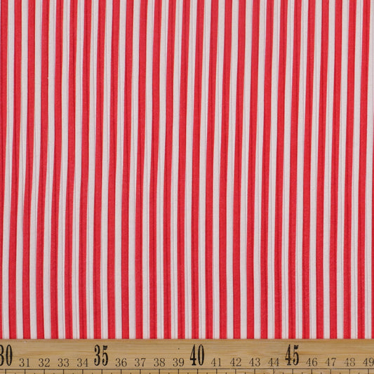 MORLEY ESTAMPADO ROJO CARMESI RAYAS