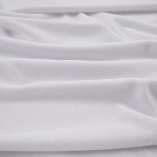 TERCIOPELO BLANCO BRILLANTE