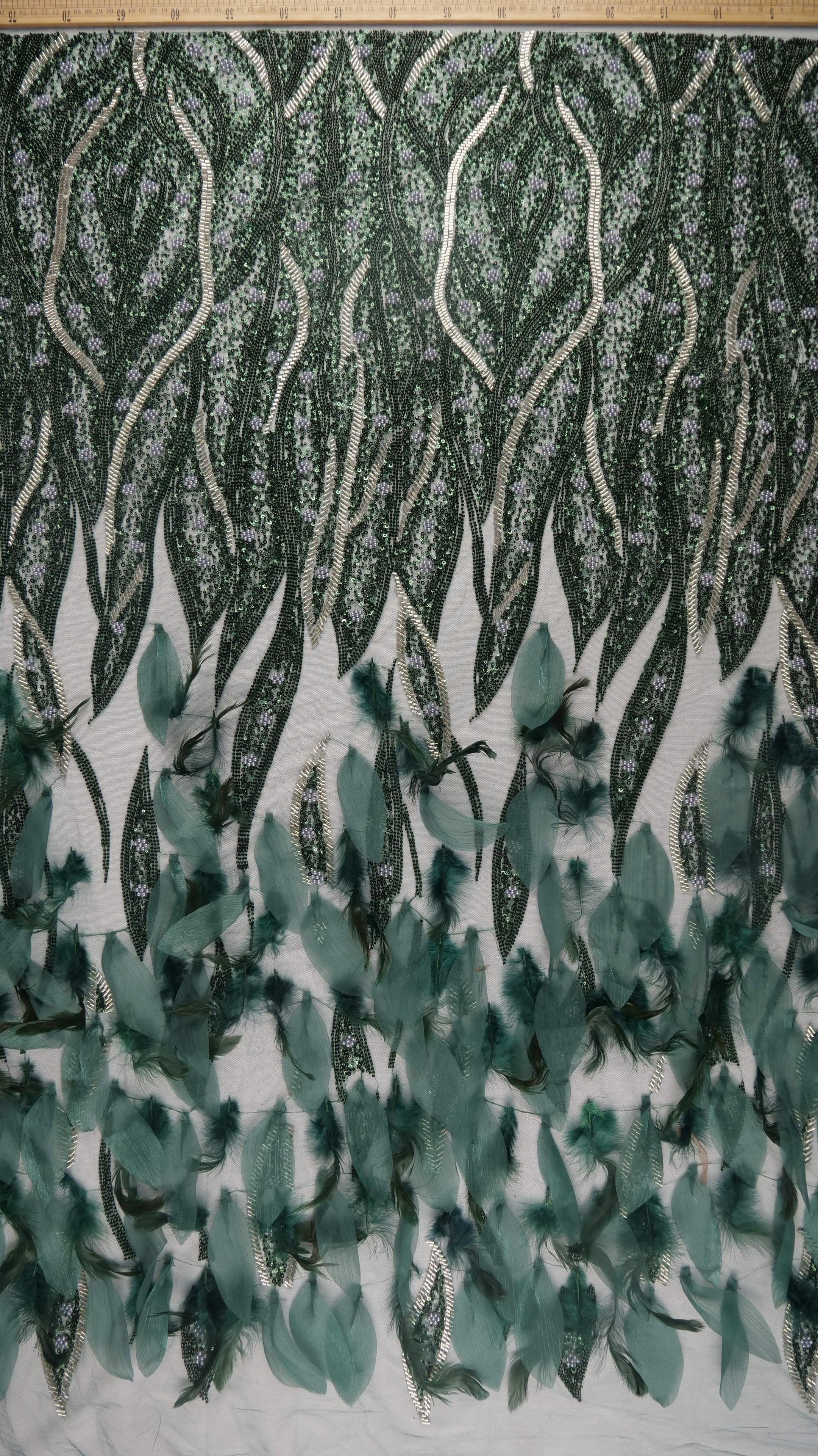 TUL PRADA VERDE OSCURO
