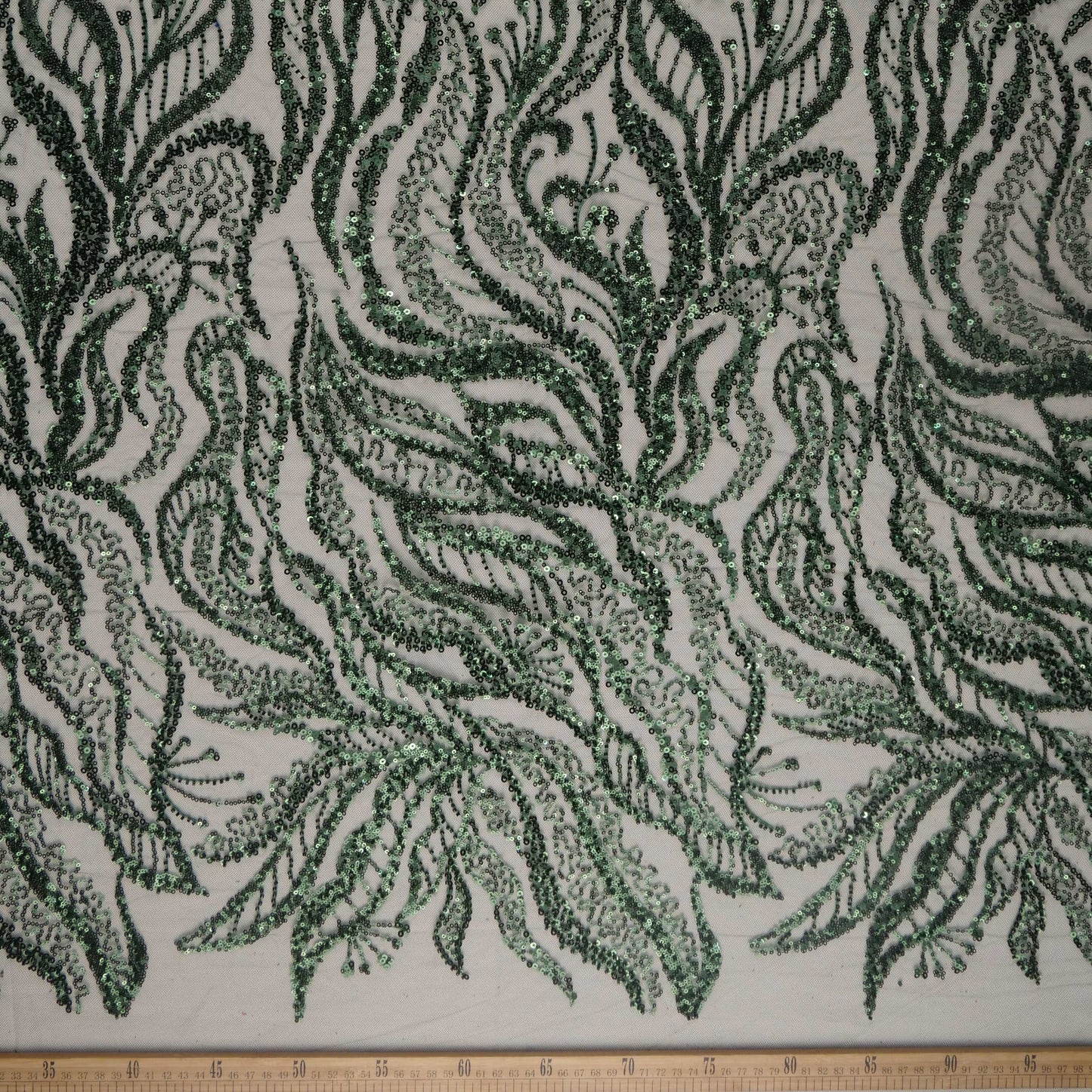 TUL GALLIANO VERDE OSCURO