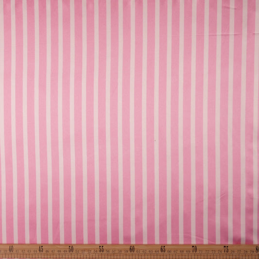 SATEN ESTAMPADO ROSA SHOCKING