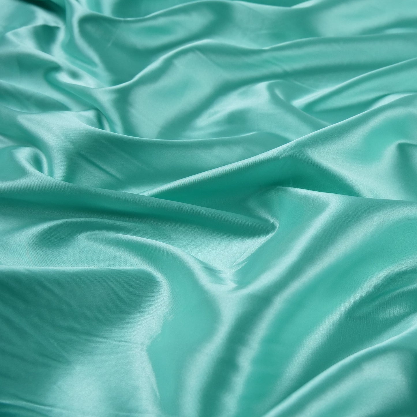 SATEN SPANDEX VERDE TURQUESA