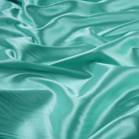 SATEN SPANDEX VERDE TURQUESA