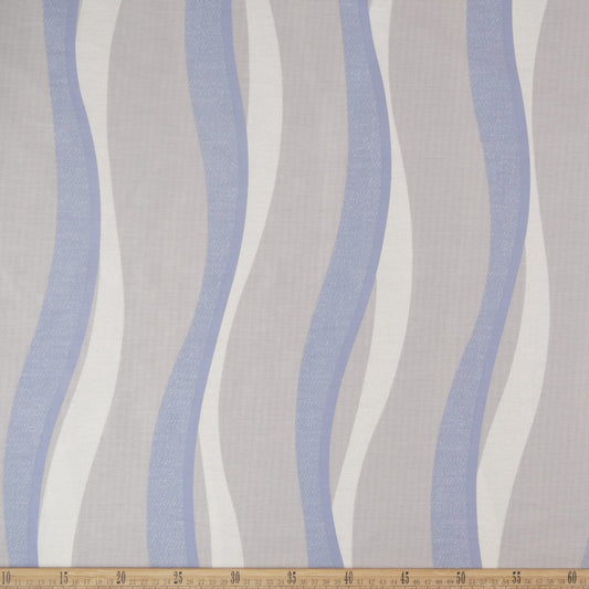 PERCAL 200 HILOS ESTAMPADA GRIS PELTRE CON ONDAS