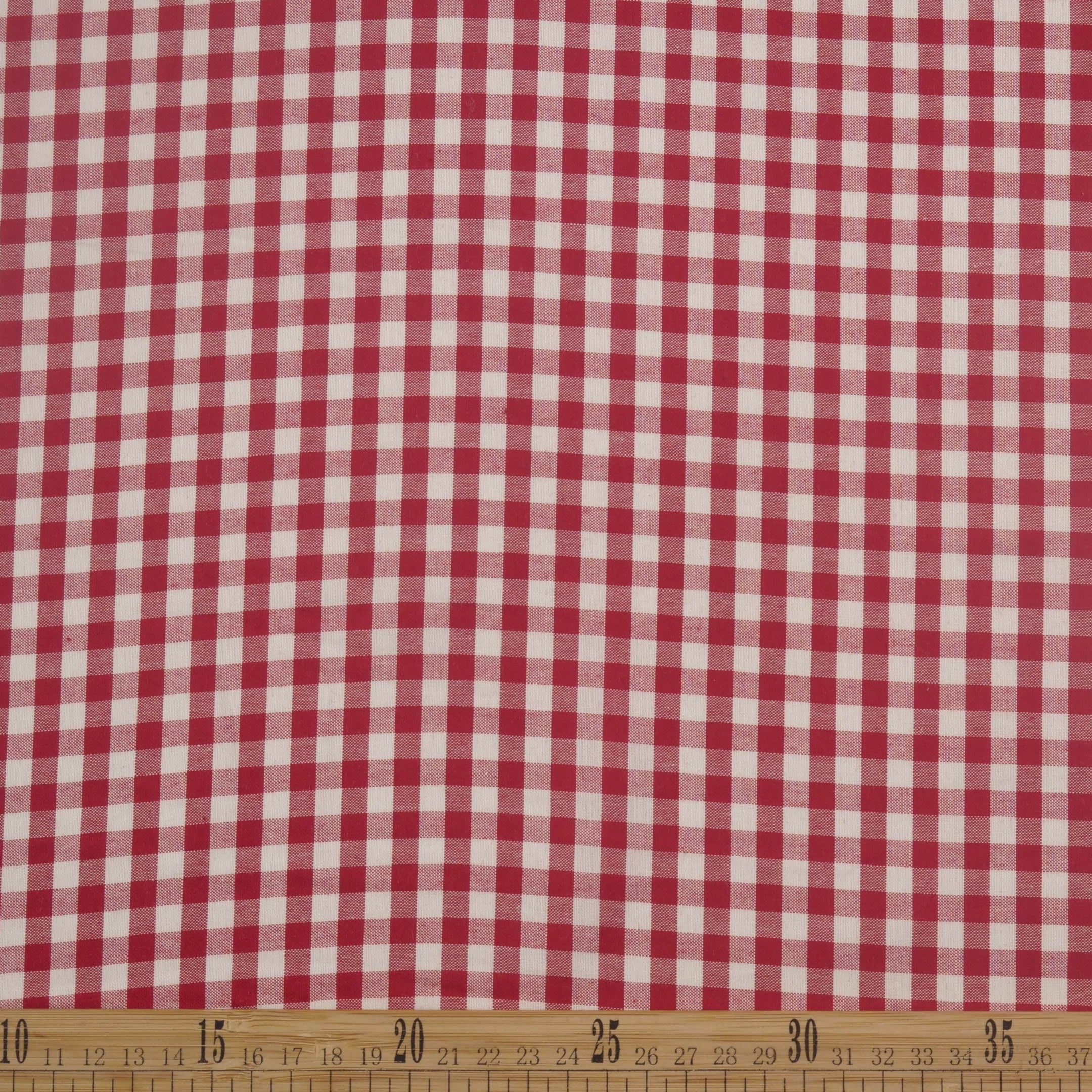 POPLIN CUADRILLE PREMIUM ROJO BUFON