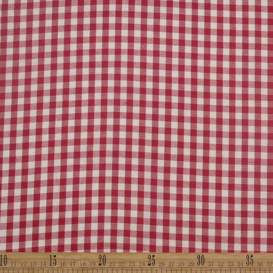 POPLIN CUADRILLE PREMIUM ROJO BUFON