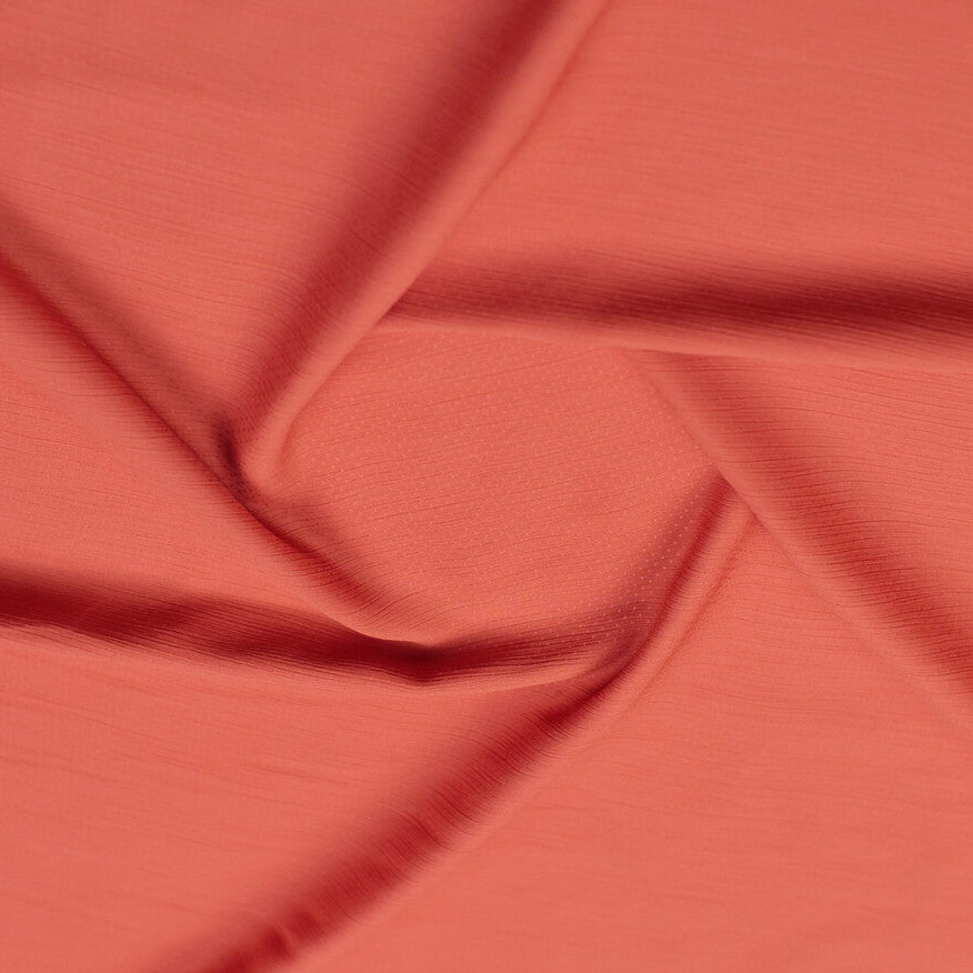 PLISSE PLUMETI CORAL SIENNA
