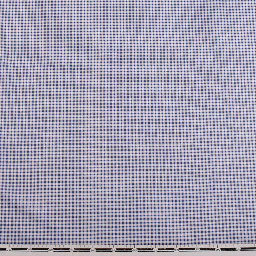 DRIL DACA ESTAMPADO AZUL ECLIPSE CUADRILLE