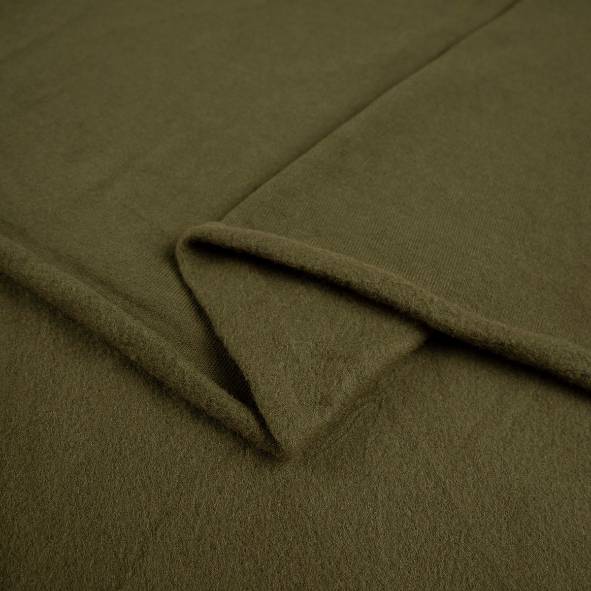 MOLETON LISO VERDE OLIVA MILITAR