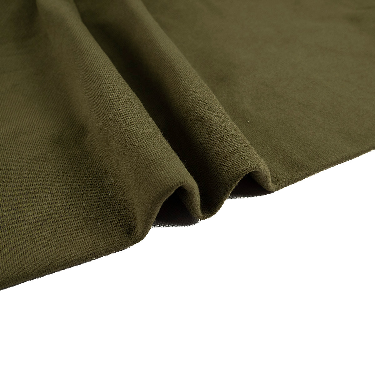 MOLETON LISO VERDE OLIVA MILITAR