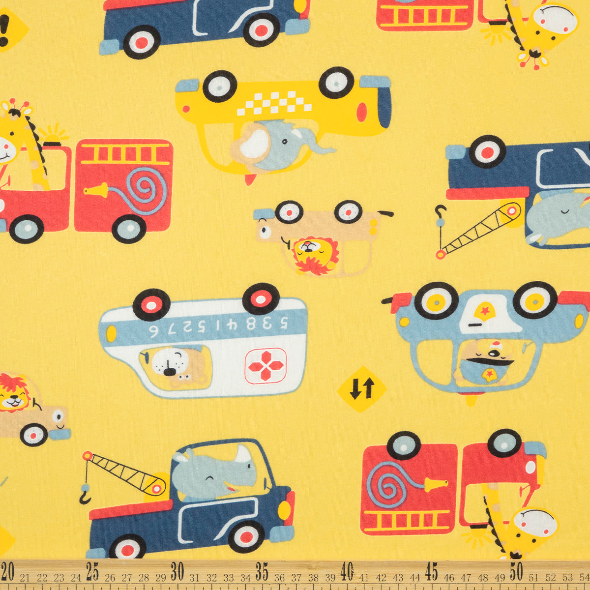 MOLETON INFANTIL AMARILLO VIBRANTE VEHICULO DE SERVICIO