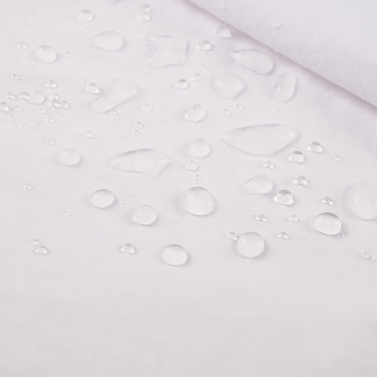 TACTEL IMPERMEABLE BLANCO AZULADO