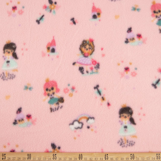 POLAR INFANTIL ROSA BLOSSOM PRINCESAS Y CASTILLOS