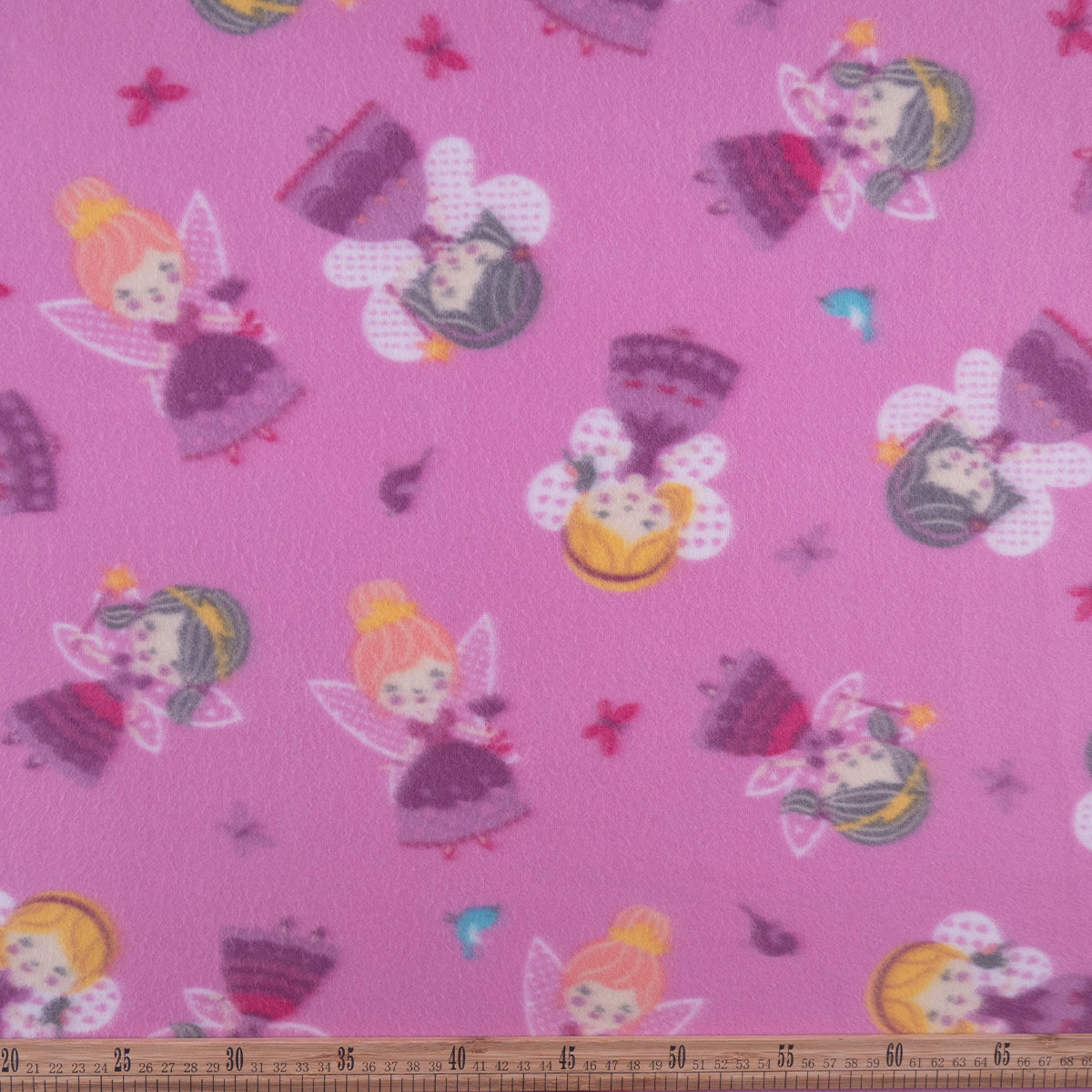 POLAR INFANTIL ROSA MUJER CON HADAS