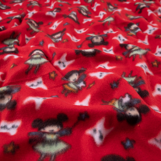 POLAR INFANTIL ROJO MARTE CON HADA DE LOS DIENTES