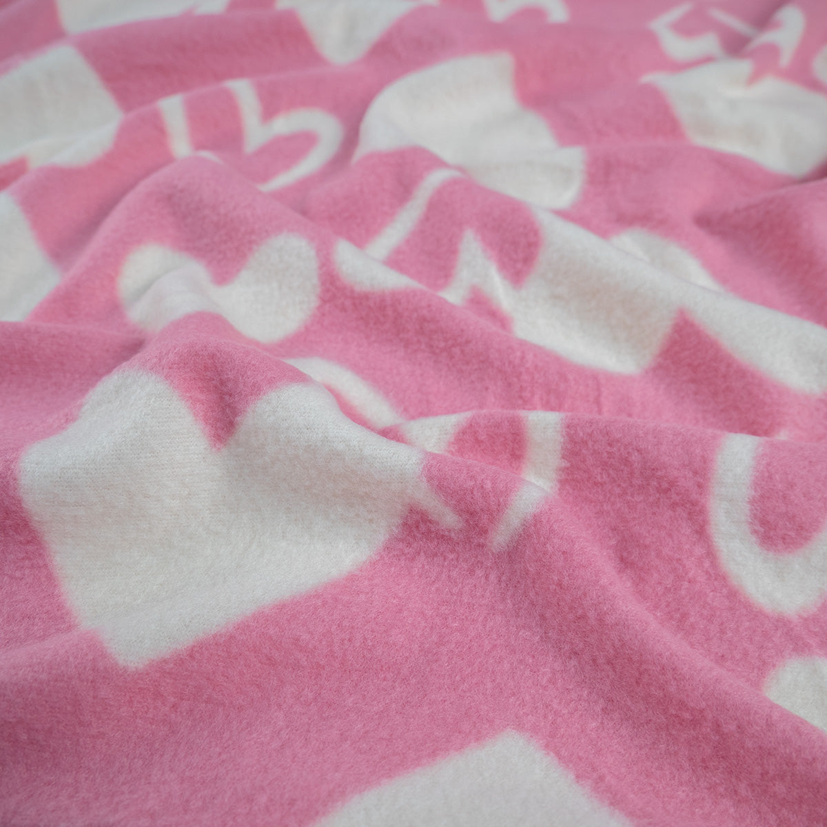 POLAR INFANTIL ROSA CASTILLO CORAZONES