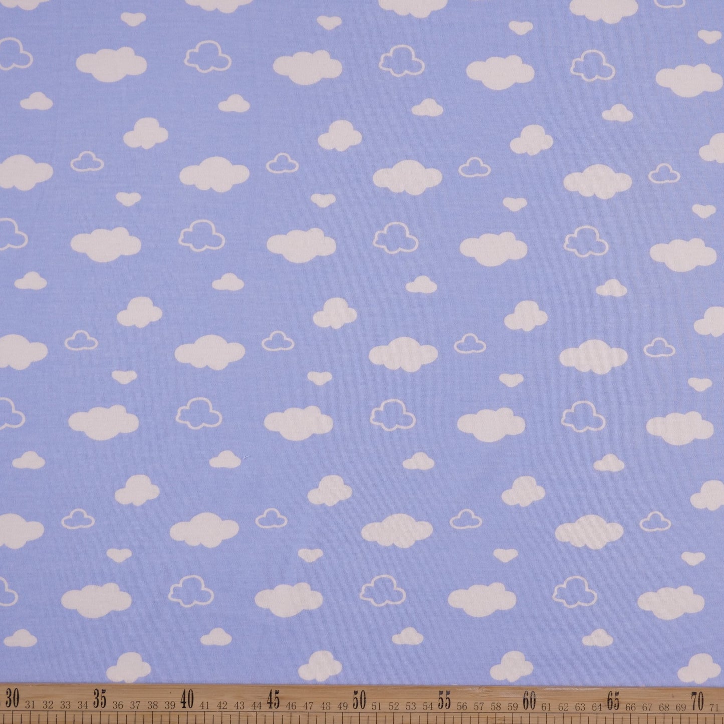 INTERLOCK COTTON INFANTIL AZUL VISTA NUBES