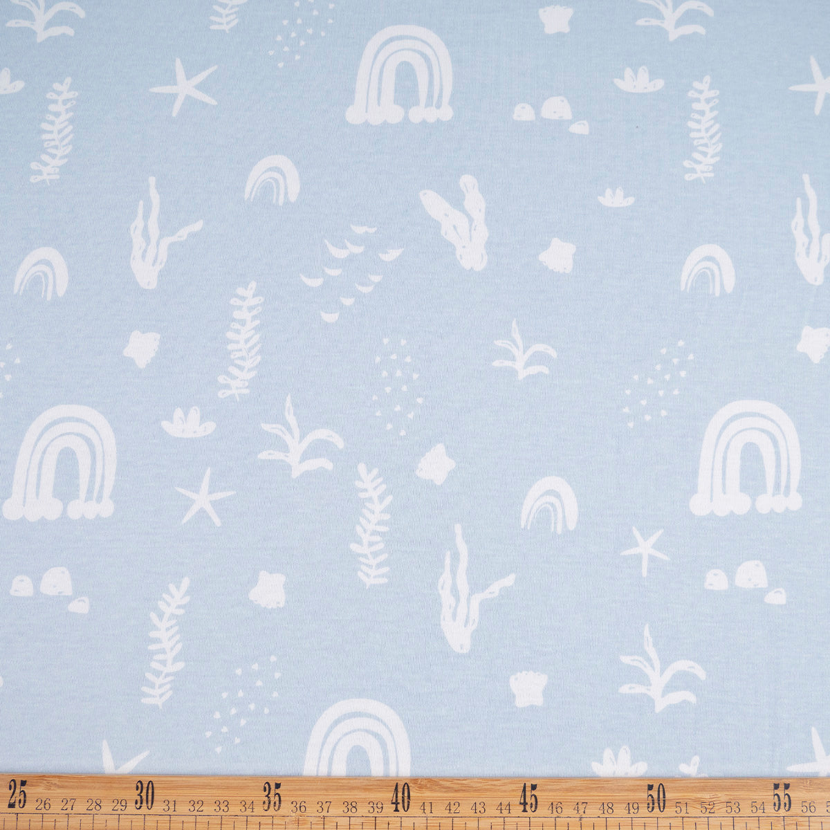 INTERLOCK COTTON INFANTIL CELESTE OPALO