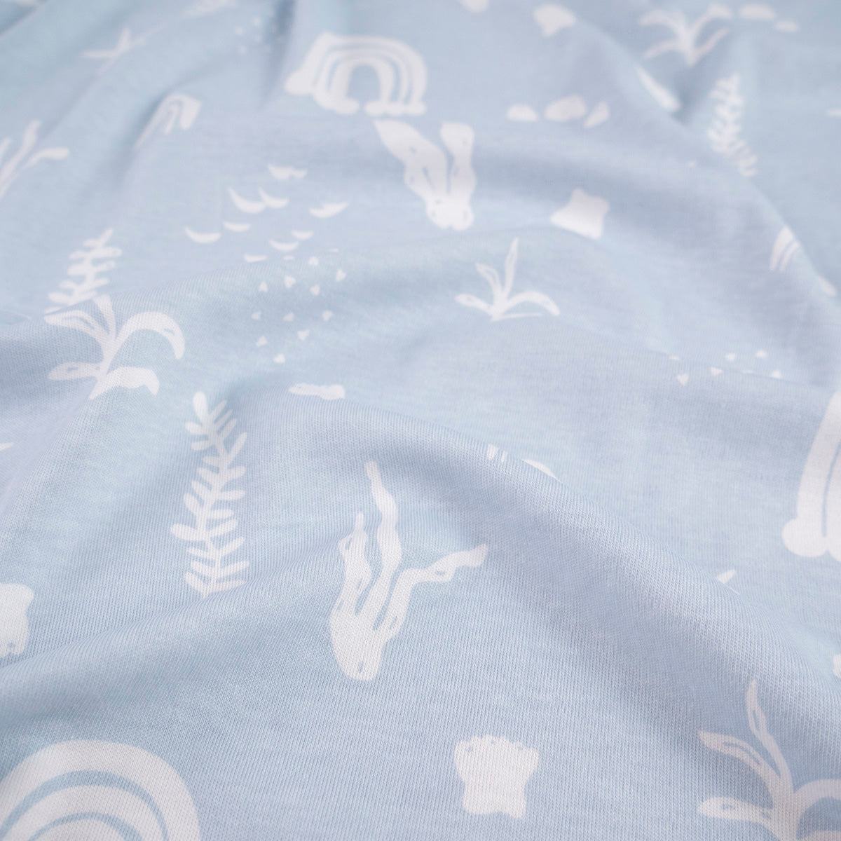 INTERLOCK COTTON INFANTIL CELESTE OPALO