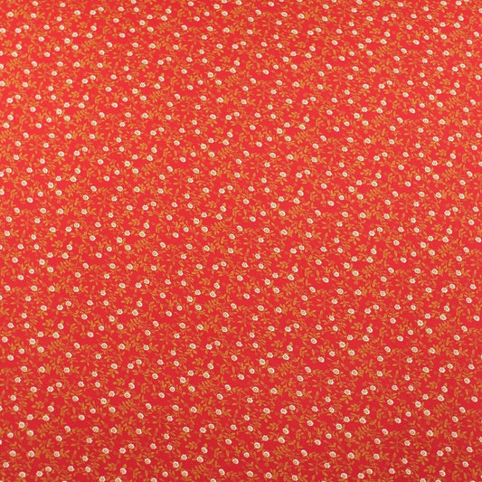 PIEL DE DURAZNO ESTAMPADO ROJO CABERNET