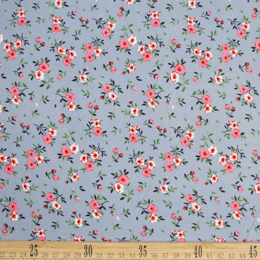 PIEL DE DURAZNO ESTAMPADO AZUL ESTELAR