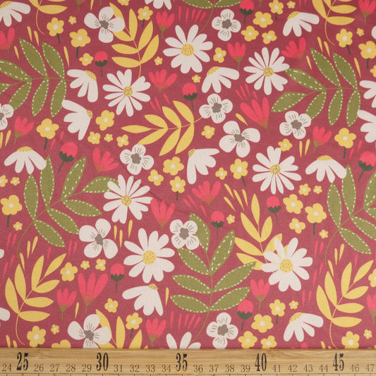 PIEL DE DURAZNO ESTAMPADO BORDO PERSA